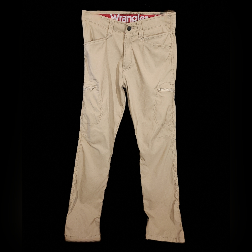 Wrangler Outdoor Cargo Pants - Khaki - Men's 30x32